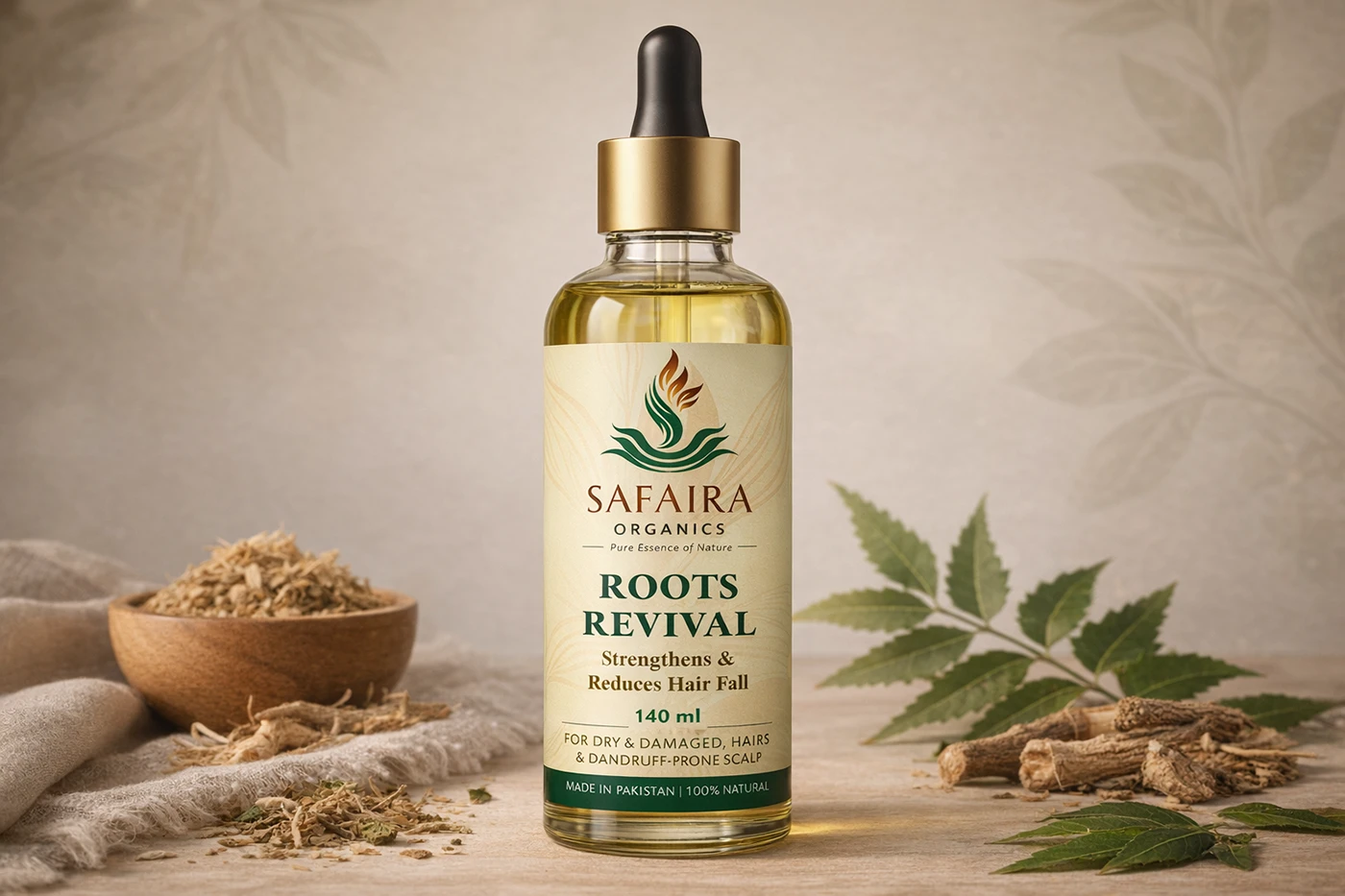 Roots Revival Label (Safaira Organics)